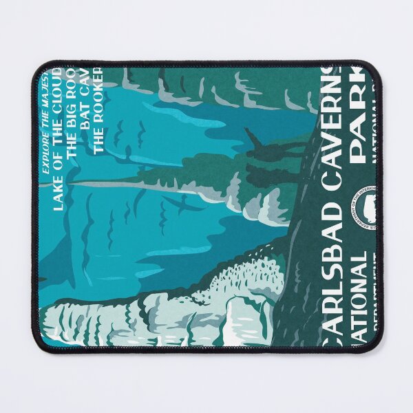 Item preview, Carlsbad Caverns Vintage WPA Poster  designed and sold by JordanHolmes.