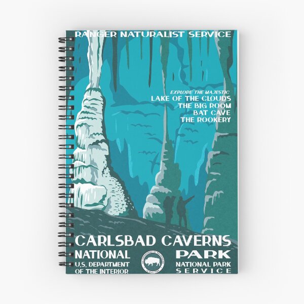 Item preview, Carlsbad Caverns Vintage WPA Poster  designed and sold by JordanHolmes.