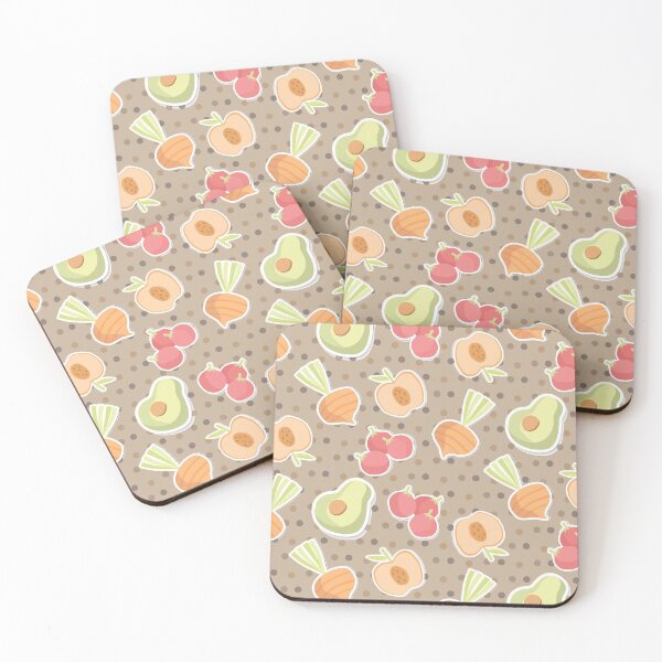 Item preview, Veggy dotted pattern designed and sold by FunnyChameleon.