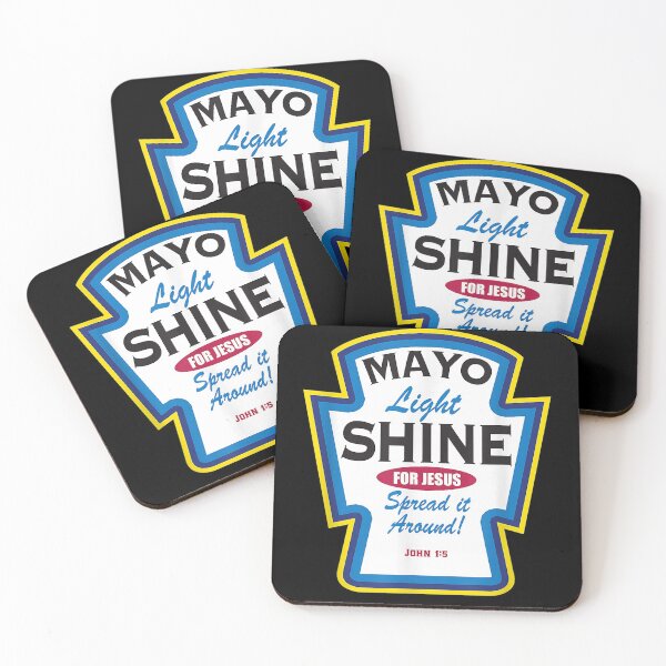 Item preview, Mayo Light Shine Funny Christian Parody designed and sold by SemajshiMaah.