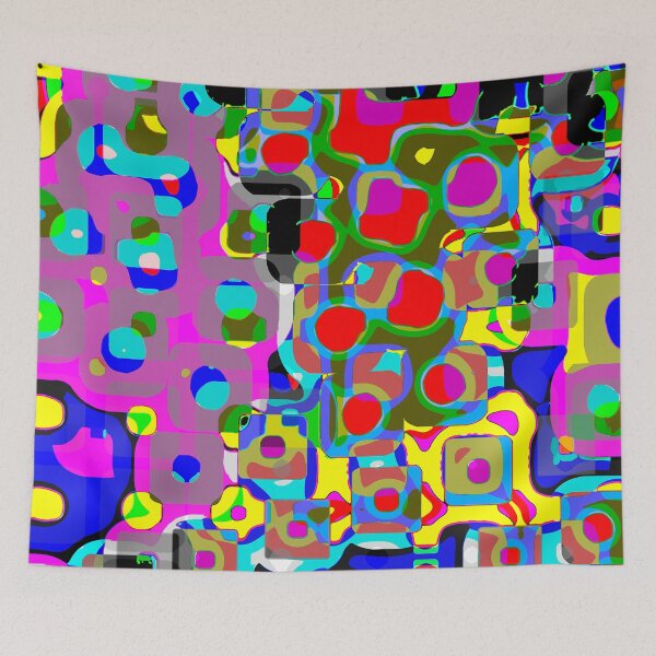Item preview, Trash data crypto festival - abstract grooves designed and sold by Xdelacra.