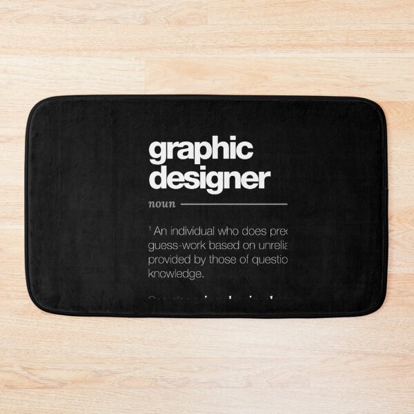 Item preview, Graphic Designer Definition Funny Job designed and sold by SemajshiMaah.