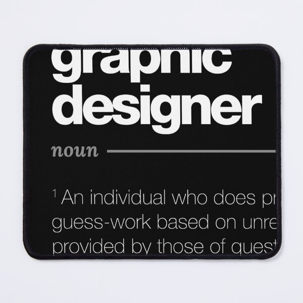 Item preview, Graphic Designer Definition Funny Job designed and sold by SemajshiMaah.