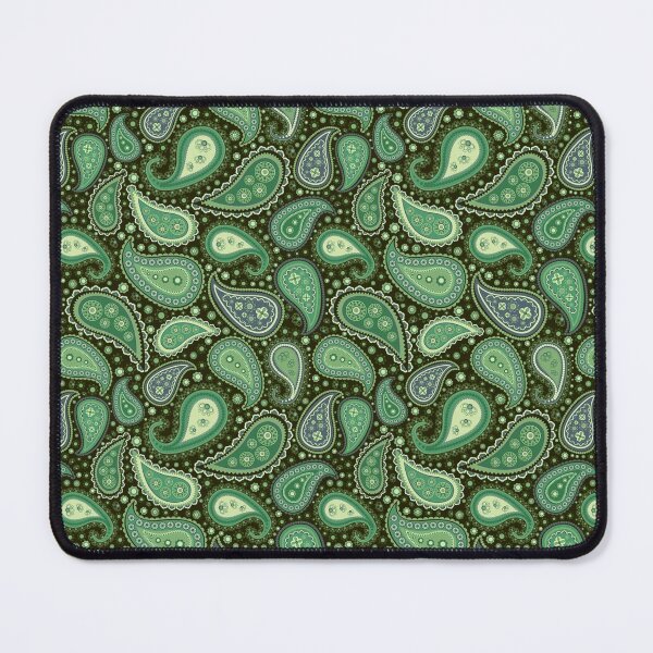 Item preview, Green Paisley Print, Bohemian Art designed and sold by DiensDesign.