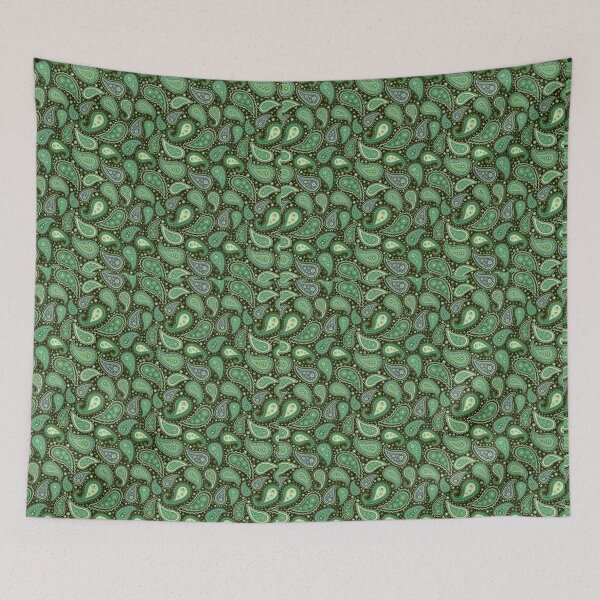 Item preview, Green Paisley Print, Bohemian Art designed and sold by DiensDesign.