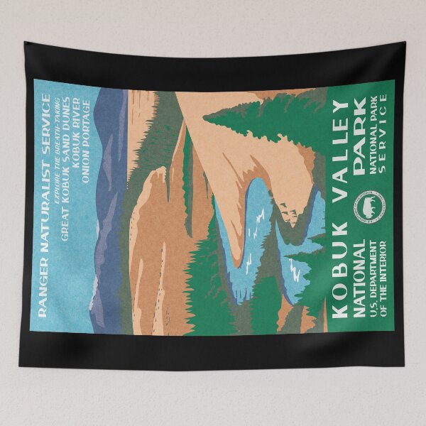 Item preview, Kobuk Valley Vintage WPA Poster  designed and sold by JordanHolmes.