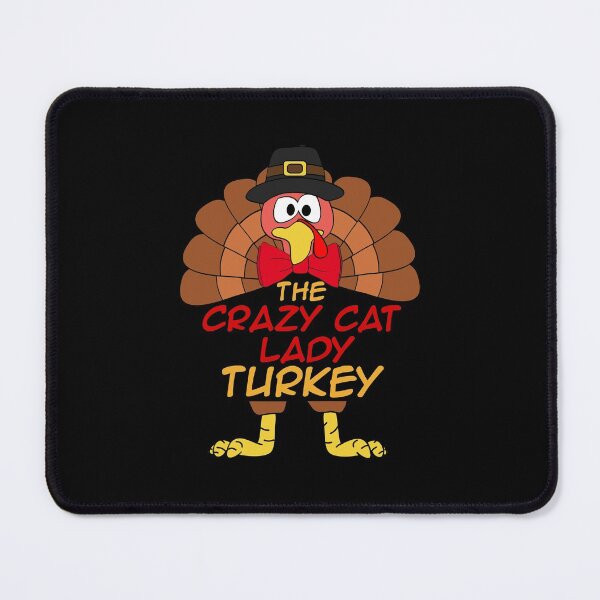Item preview, The Crazy Cat Lady Turkey Thanksgiving Family Matching Outfits Group Attire designed and sold by onicon.