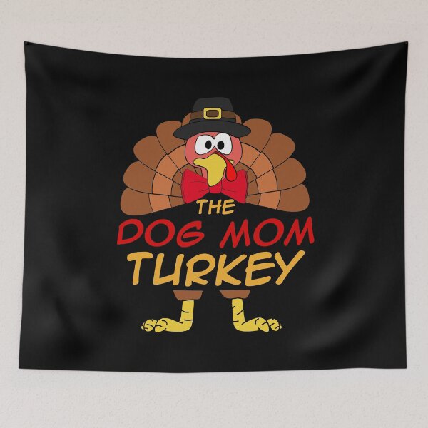 Item preview, The Dog Mom Turkey Thanksgiving Family Matching Outfits Group Attire designed and sold by onicon.