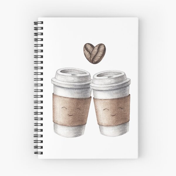 Artikelvorschau, Zwei paar süße Kaffeetassen entworfen und verkauft von AnnySketches.