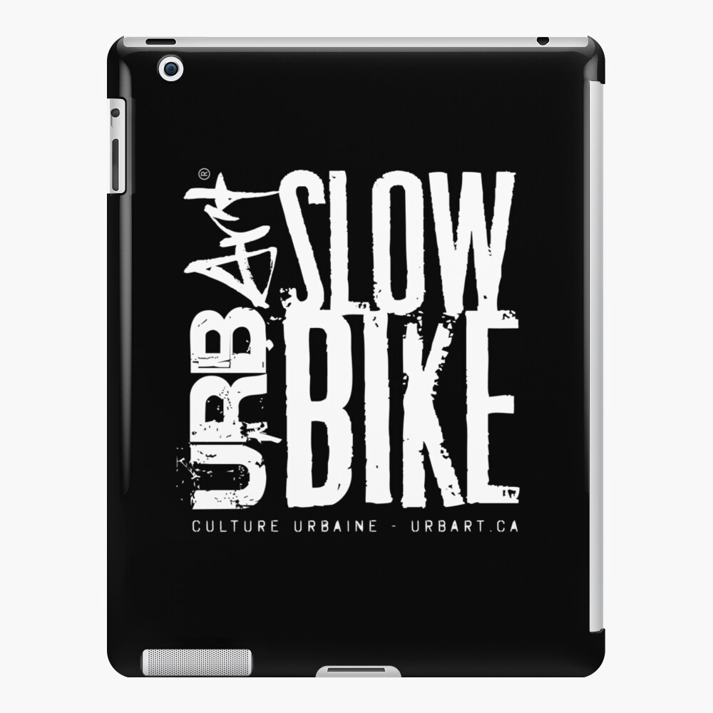 Coque et skin adhésive iPad « UrbArt® - Slow Bike»
