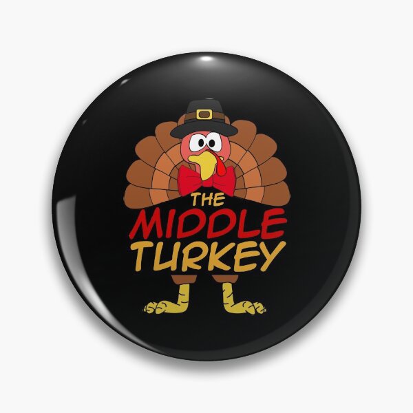 Artikelvorschau, The Middle Turkey Thanksgiving Family Matching Outfits Group Attire entworfen und verkauft von onicon.