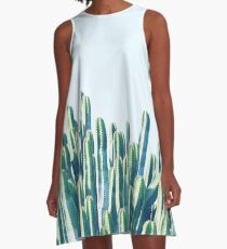 Cactus V2 #redbubble #home #lifestyle #buyart #decor A-Line Dress