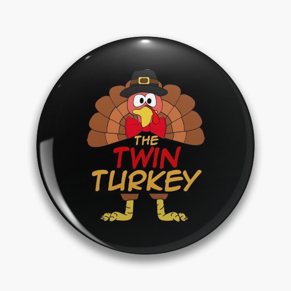 Artikelvorschau, The Twin Turkey Thanksgiving Family Matching Outfits Group Attire entworfen und verkauft von onicon.