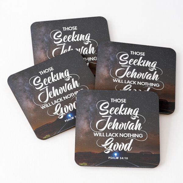 Item preview, JW 2022 YEARTEXT - Those seeking Jehovah will lack nothing good. designed and sold by KA DESIGNS.