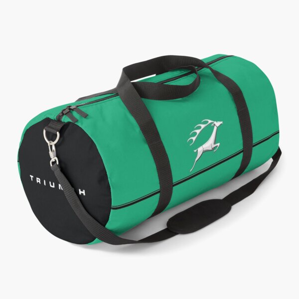 Item preview, Triumph Stag Duffle Bag - Java Green designed and sold by CellularSong.