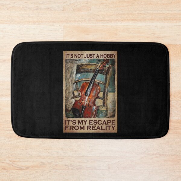 Item preview, It's Not Just A Hobby It's My Escape From Reality - Still Life Violin On Chair Poster Gift designed and sold by Susanspy007.