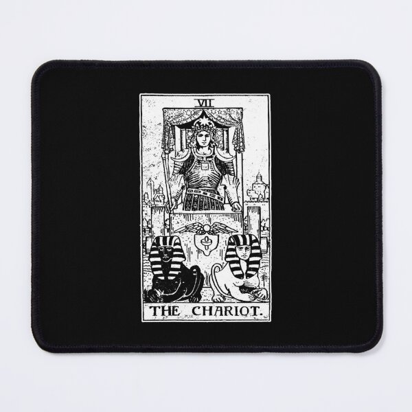 Item preview, The Chariot Tarot Card - Major Arcana - fortune telling - occult designed and sold by createdezign.