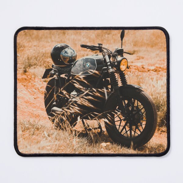 Item preview, Old motorcycle photo, cafe racer, man cave gift, café racer designed and sold by Spallutos.