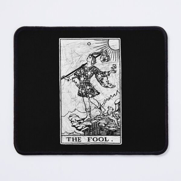 Item preview, The Fool Tarot Card - Major Arcana - fortune telling - occult designed and sold by createdezign.