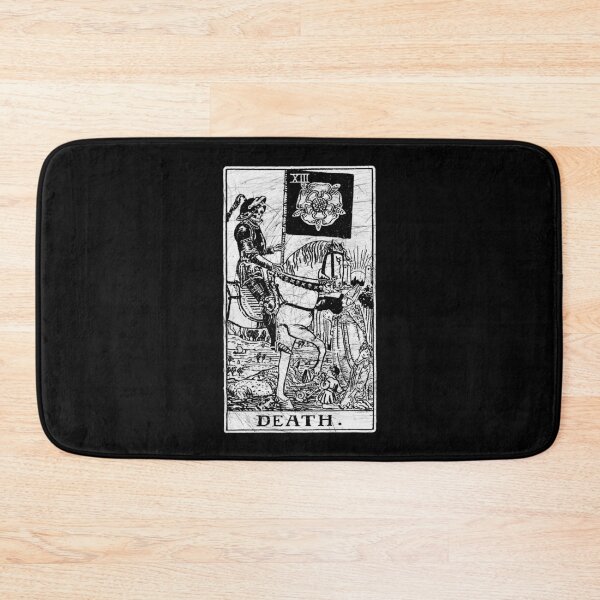 Item preview, Death Tarot Card - Major Arcana - fortune telling - occult designed and sold by createdezign.