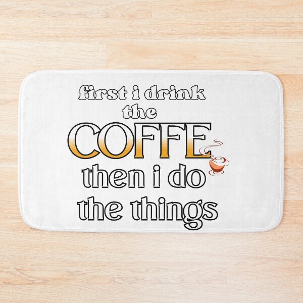 Item preview, first i drink th coffe then i do the thing coffe lovers coffe time  designed and sold by Havic  Tees.