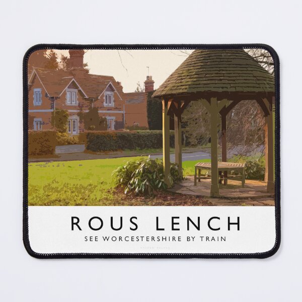 Item preview, Rous Lench (Railway Poster) designed and sold by andrewroland.