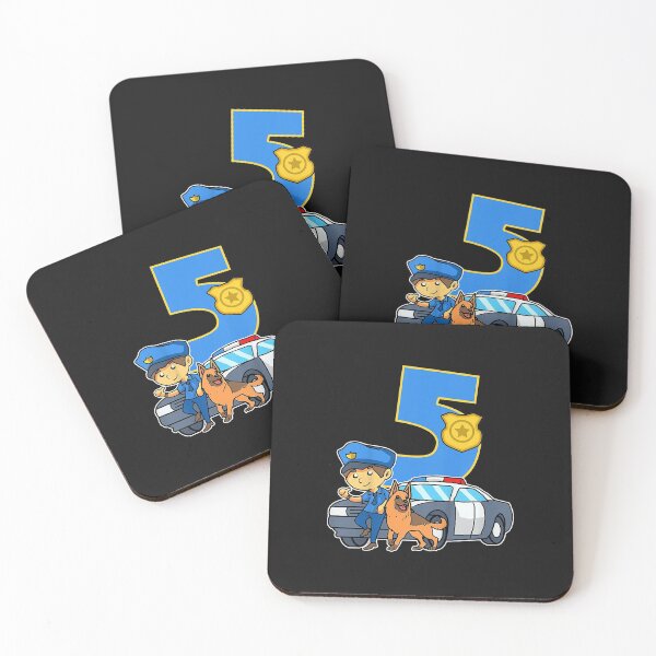 Item preview, Kids Police Officer For Boys 5th Birthday Party Supply 5 Year Old designed and sold by Lucius41244.