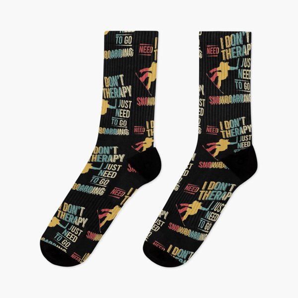 Item preview, I dont need therapy i just need to go  Snowboarding vintage designed and sold by NgocLanDesign.