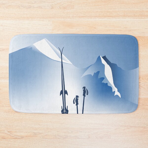 Item preview, Alps poster snowy mountains by leewarddesign designed and sold by leewarddesign.