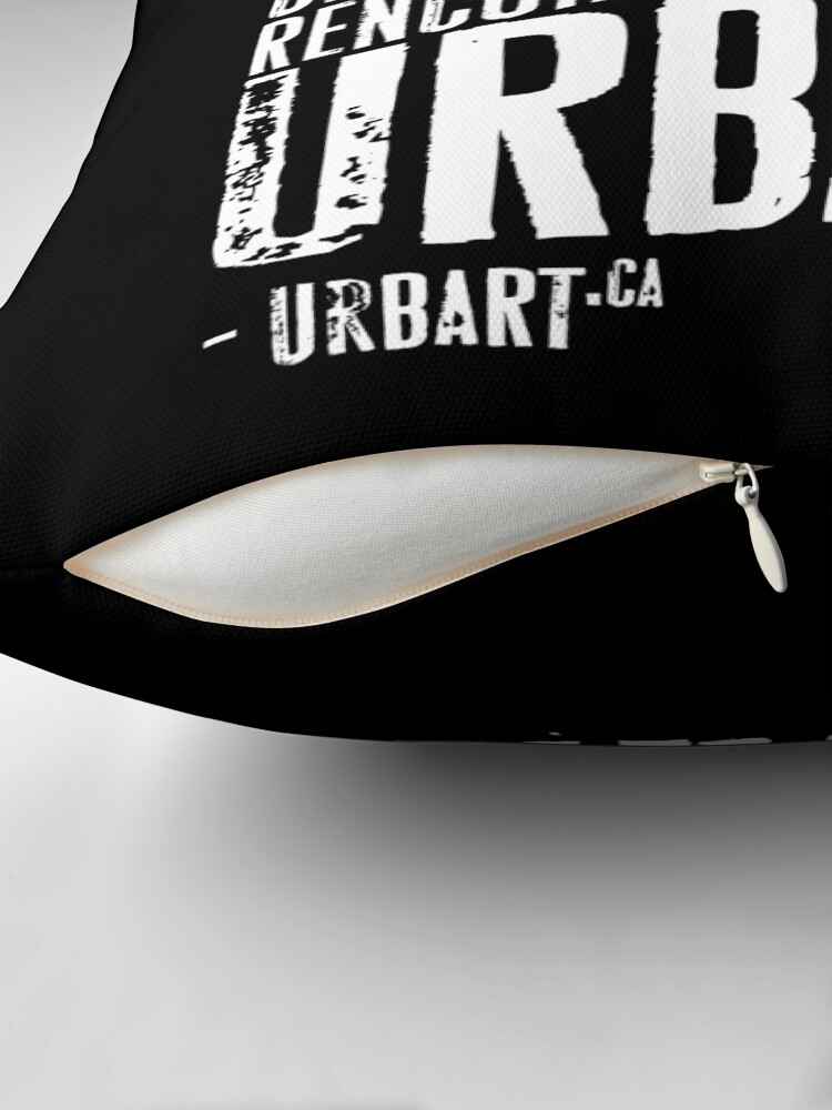 Aperçu 2 sur 4. Coussin avec l'œuvre UrbArt® - Culture urbaine créée et vendue par UrbArt.