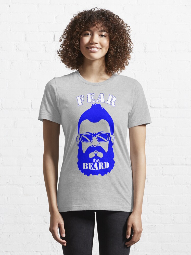 BRIAN WILSON FEAR THE BEARD Soft T-Shirt LA Dodgers Los Angeles MLB GREY TEE  Essential T-Shirt for Sale by beardburger