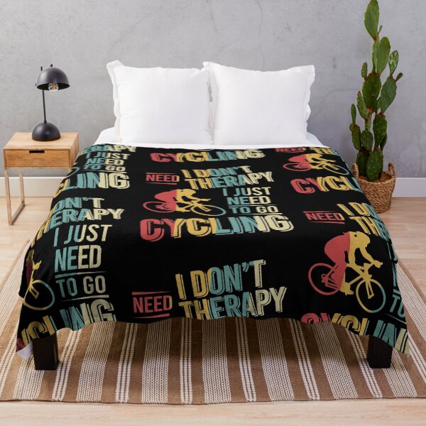 Item preview, I dont need therapy i just need to go cycling vintage designed and sold by NgocLanDesign.