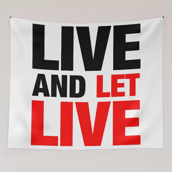Item preview, Live and let live designed and sold by MIRO3D.