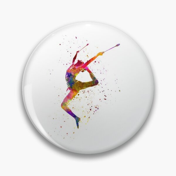 Item preview, Rhythmic gymnastics in watercolor designed and sold by paulrommer.