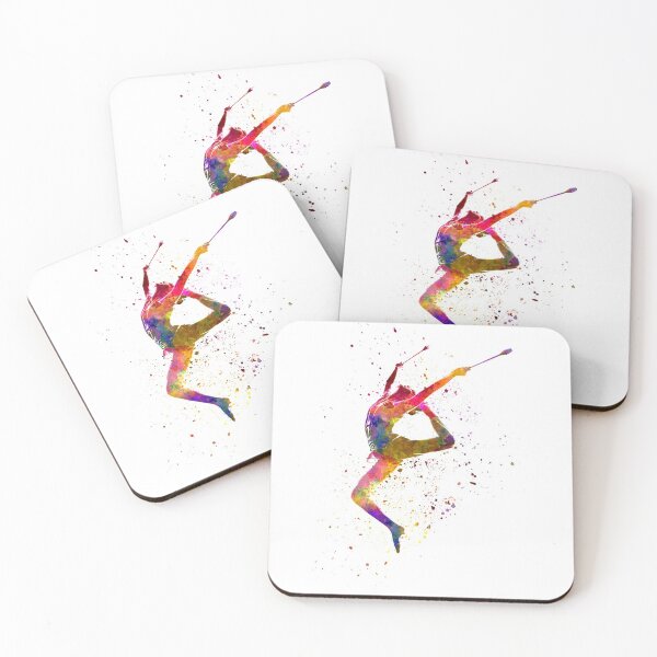 Item preview, Rhythmic gymnastics in watercolor designed and sold by paulrommer.