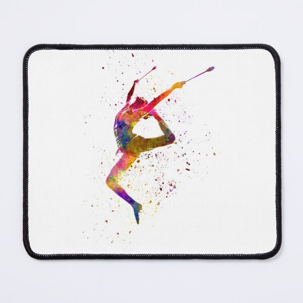 Item preview, Rhythmic gymnastics in watercolor designed and sold by paulrommer.