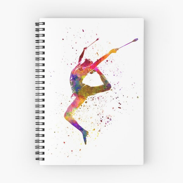 Item preview, Rhythmic gymnastics in watercolor designed and sold by paulrommer.