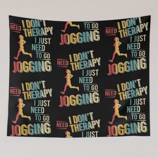 Item preview, I dont need therapy i just need to go Jogging vintage designed and sold by NgocLanDesign.