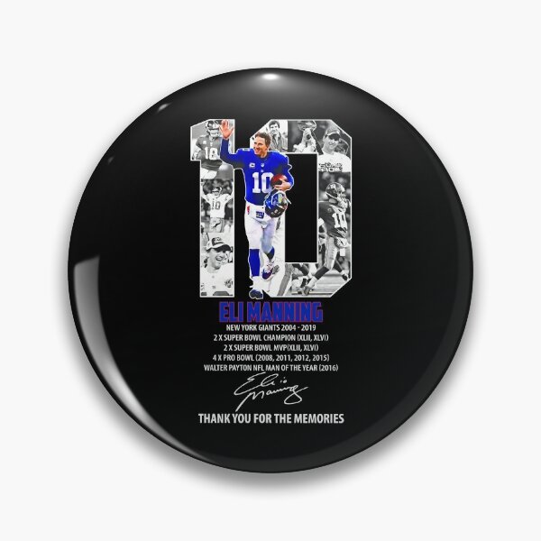 Item preview, Eli Manning Thank You For The Memories Signature Short Sleeve T Shirt, Hoodie For Men Women T-Shirt designed and sold by MaiiShop.