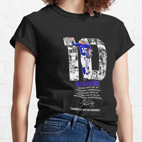 Eli Manning T Shirts for Sale Redbubble