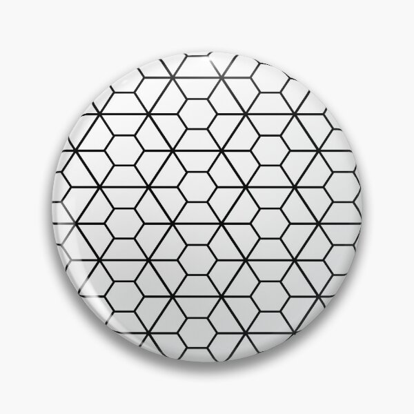 Item preview, Ice Crystal Facets // White designed and sold by The Wellington Boot.