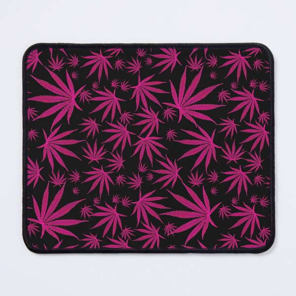 Item preview, Pink marihuana pattern designed and sold by Lynikaao.