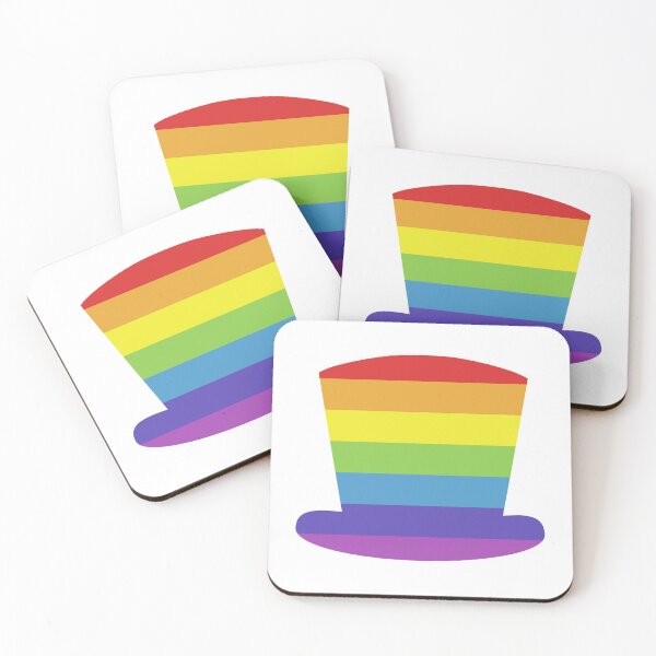 Item preview, Rainbow Tophat (Single Print) designed and sold by TeaAndMonsters.