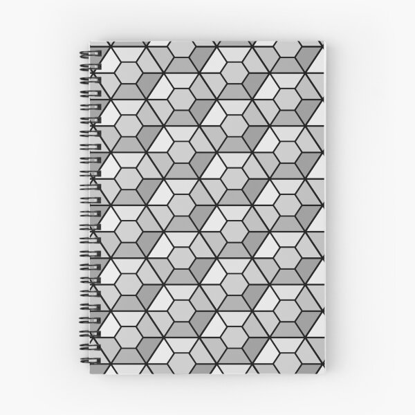 Item preview, Ice Crystal Facets // Greyscale designed and sold by The Wellington Boot.