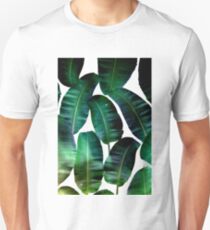 Kosmische Bananenblätter #redbubble #lifestyle Slim Fit T-Shirt