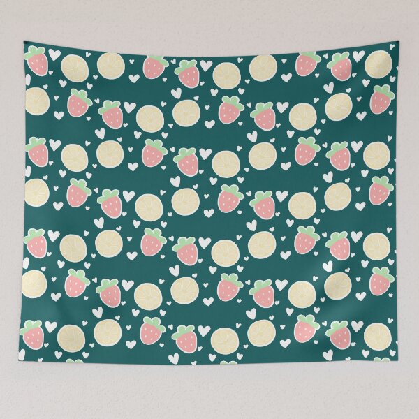 Item preview, strawberry  lemon design   designed and sold by dinaryWeirdosty.