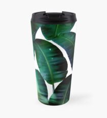 Cosmic Banana Leaves #redbubble #lifestyle Travel Mug
