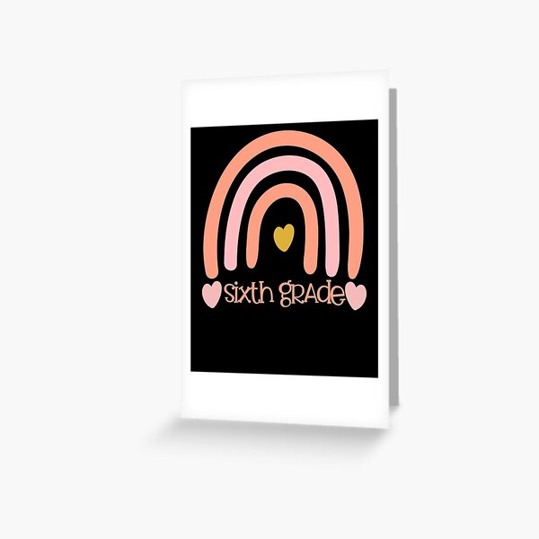 Item preview, Sixth Grade Rainbow Back To School Student Teacher 6th Grade Gear designed and sold by DynamicDesign.