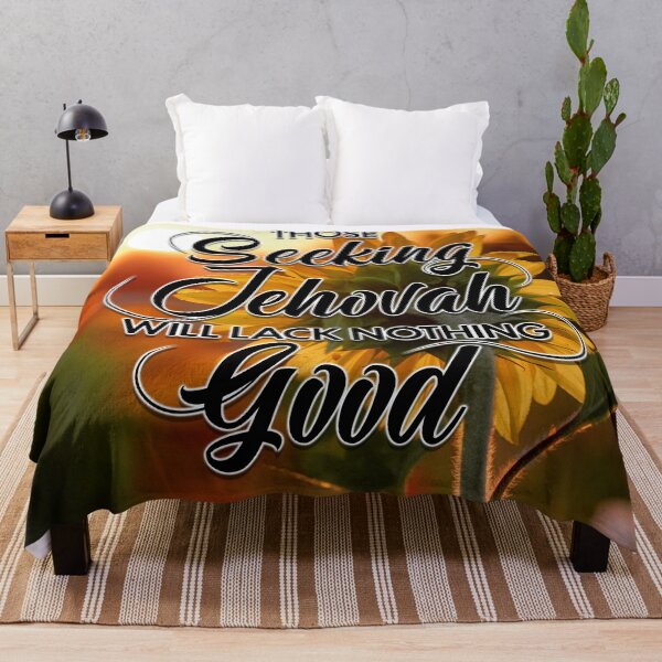 Item preview, JW 2022 YEARTEXT - Those seeking Jehovah will lack nothing good. designed and sold by KA DESIGNS.