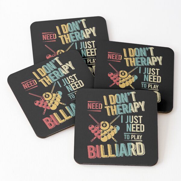 Item preview, I dont need therapy i just need to play Billiard vintage designed and sold by NgocLanDesign.